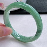 Zheru Burmese Emerald Light Green Bracelet for Mom and Girlfriend