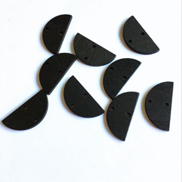 300pcs 30x15mm Sem. Wood Beads for DIY Jewelry