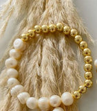 Freshwater Pearl Beads Bracelet High Beaded Armband