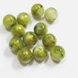 Double Acrylic Stone Beads DIY Jewelry Finding Beads