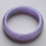 Zheru Jewelry Light Purple Burmese Jadeite Bracelet