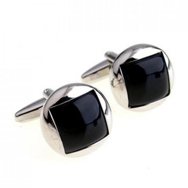 Men's Silver Cufflinks Set of 5 Pairs