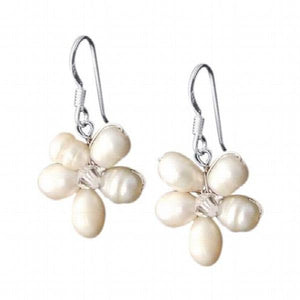 Arrival Pearl Earring Crystal Freshwater Pearl Dangle Earrings
