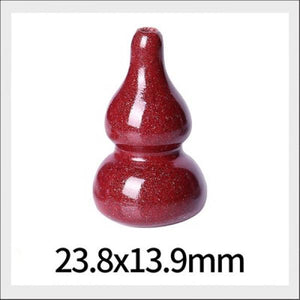 5A Natural Cinnabar Calabash Gourd Necklace Pendant DIY Jewelry