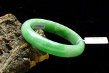 Pure Myanmar Jade A-Class 54-62mm Green Bracelet Princess Bracelet