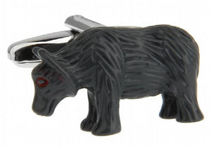 Sunnylink Gray Bear Animal Cufflinks for Shirt L1144