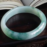 Natural Burma Jade 54mm-62mm Princess Bracelet for Girlfriend or Mom
