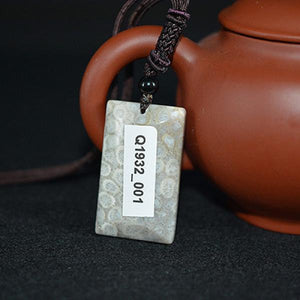 Coral Stone Necklace Pendant Jade Pendant Necklace Fine Jewelry