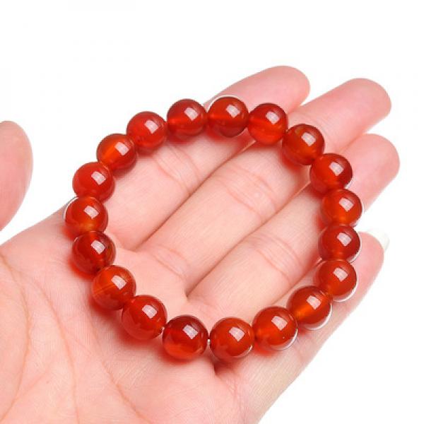 Natural Burmese Jadeite Round Bead Beast Bracelet Men Women Jewelry