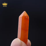 Natural Double Terminated Point Beads, Amethyst Pendants for DIY Jewelry