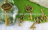 240PCS Mixed Styles Antique KEY Charms