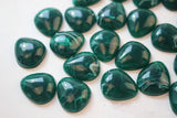 50pcs Geometry Irregular Triangle Resin Beads for DIY Jewelry
