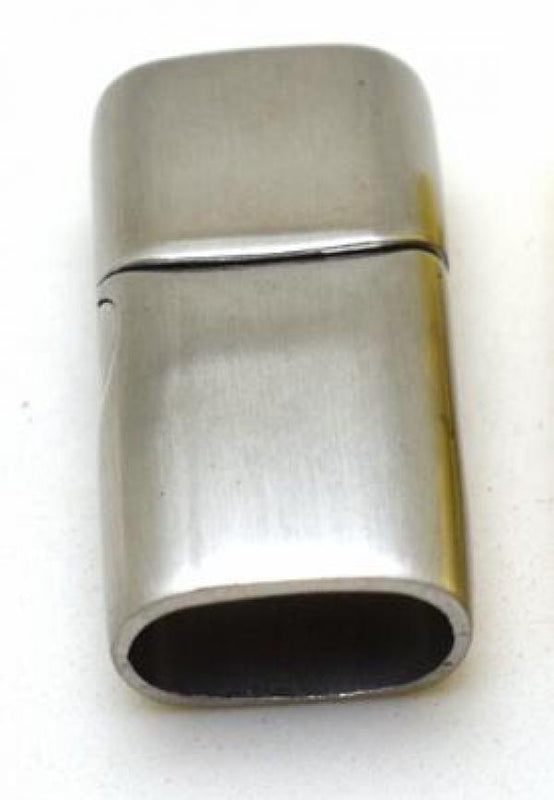 5pc Stainless Steel Big Hole Magnet Clasp Bracelet DIY