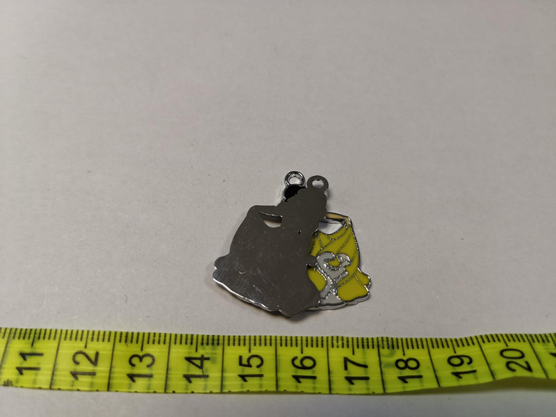 Cartoon DIY Keychain Metal Charm Pendants Jewelry Making