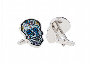 Skull Skeleton Cufflinks for shirt L1611