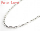 5m Stainless Steel 4mm Oval Link Chain DIY Bracelet Necklace