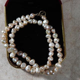 AA Pearl Jewelry 8-9mm Freshwater Pearl Choker Necklace