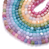 8mm Agate Tourmaline Aquamarine Jasper Tiger Eye Mixed Gems Beads