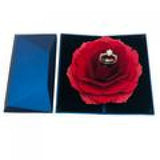 3D Paper Rose Flower Ring Box Engagement/Wedding Ring Surprise