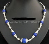 Tibetan Lapis Lazuli Beads Necklace