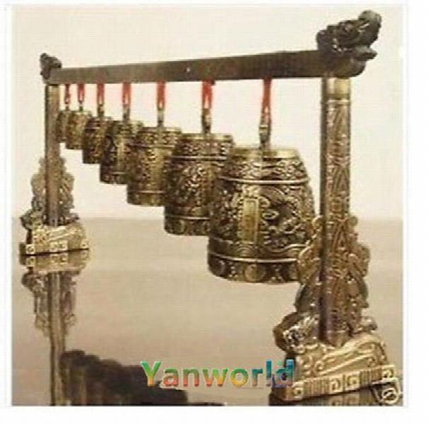Chinese Bronze Dragon Bell Musical Instrument