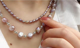 Baroque Freshwater Pearl Necklace - Women's Jewelry
