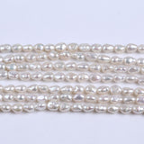 Baroque 8-9mm Keshi Freshwater Pearl Strands Necklace