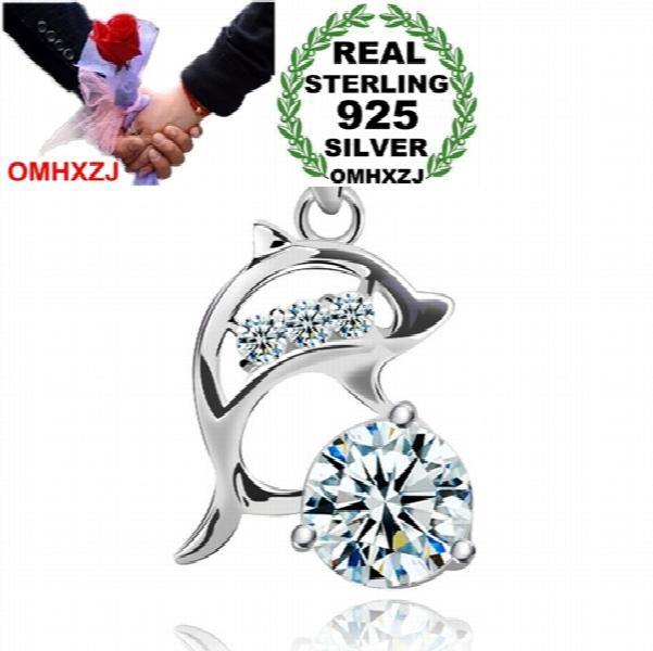 Geometric Dolphins Woman Kpop Star 925 Sterling Silver Pendant
