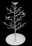 Bird Tree Earrings Ring Jewelry Stand Organizer Holder Display Rack