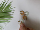 Acrylic Resin Hoop Earrings Retro Neon 80s Party Costume Accessory