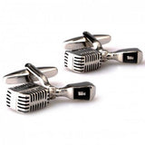 Microphone Smile Cufflink Dance Surfs Up Cuff Link