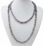 Natural Freshwater Pearl Long Necklace