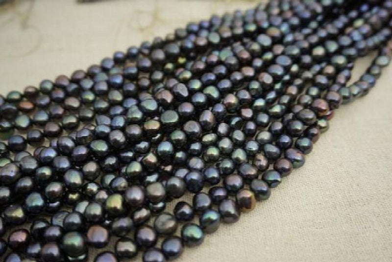 Baroque Shape 6-7mm Freshwater Pearl Loose Beads