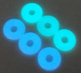 Glow in the Dark Quartz Crystal Moonstone Pendant