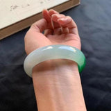 54-64mm Green Two-tone Bracelet Princess Jewelry - Send Mom to Girlfriend