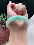 Natural Burmese Jadeite Light Bracelet 54mm-64mm for Mother to Girlfriend