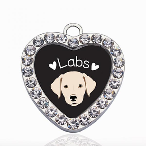 Lab Lover Circle Charm DIY Jewelry Accessories for Necklace & Bracelets