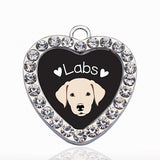 Lab Lover Circle Charm DIY Jewelry Accessories for Necklace & Bracelets