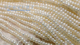 Freshwater Pearl Roundel Beads 2-4mm AAAAA for DIY Jewelry Making