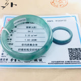 Zheru Jewelry Natural Jadeite Bracelet 54-62mm Gift Certificate