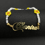Bead Anklet Stainless Steel Jewelry for Christmas