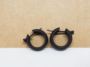 Coconut Wood Hippie Crafts Earrings For Men Women