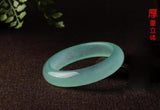 Natural Emerald Green Nephrite Jade Bangle Bracelet
