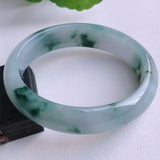 Natural Burma Jade 54-62mm Princess Bracelet for Mom/Girlfriend