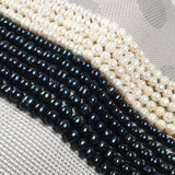 Freshwater Pearl Beads High Rice Shape Loose Beads Jewelry Making DIY