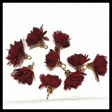 500pcs Flower Pendants for Charms Bracelets Making Accessories