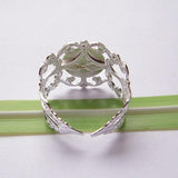 Adjustable 8mm Ring Base for Women Rings Making DIY Ring Blanks