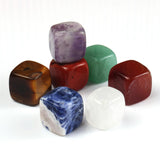 7 Chakra Natural Tumbled Healing Crystal Set for Balance