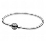 925 Silver Snake Chain Bangle for Women