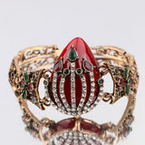 Bohemian Vintage Strawberry Crystal Bracelet Women Jewelry Gift